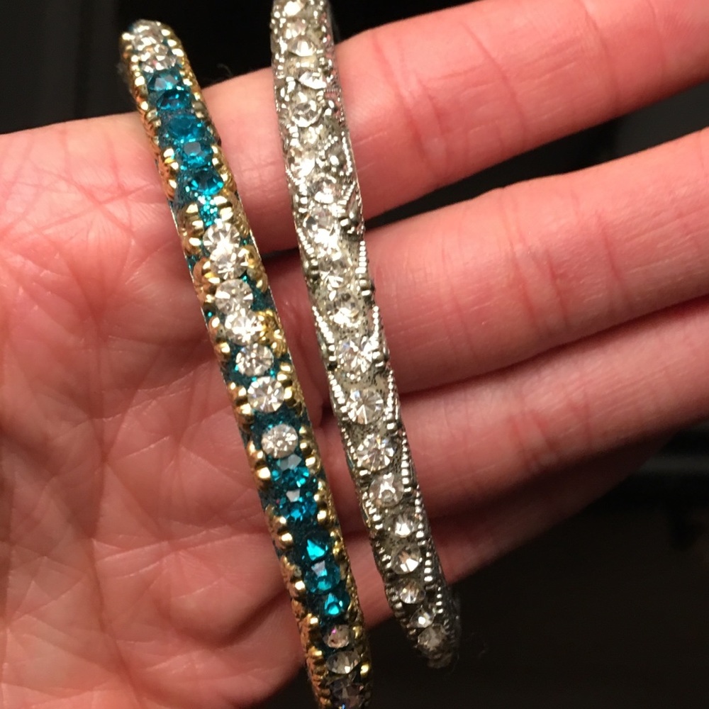 Beautiful Crystal Bangles